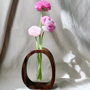 Modern Wooden Vase